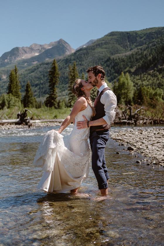Cérémonie laïque en montagne 